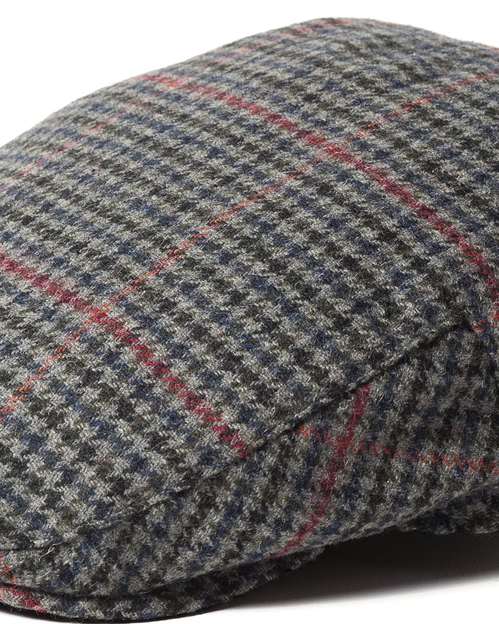 Flat Cap - Norwich 114 Grey Check