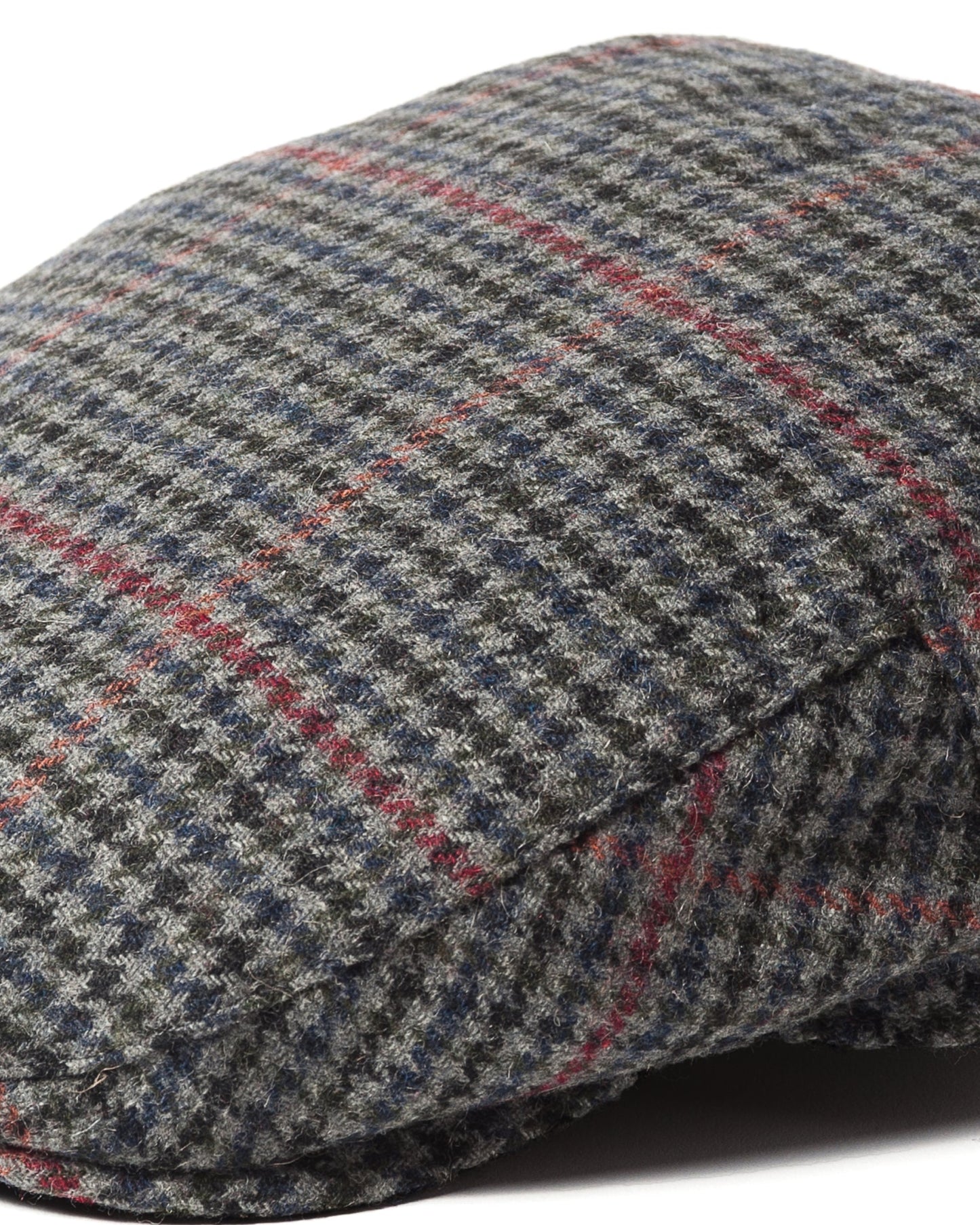 Flat Cap - Norwich 114 Grey Check