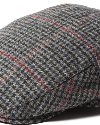 Flat Cap - Norwich 114 Grey Check
