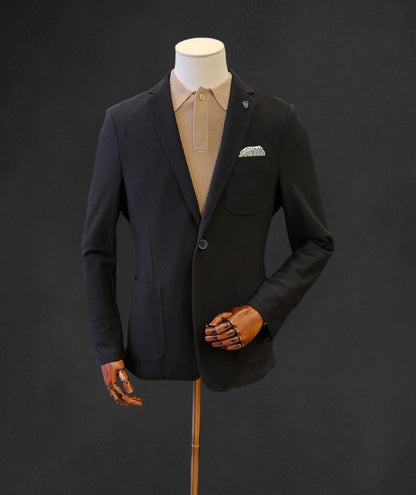 Super Stretch Travel Jacket - Black