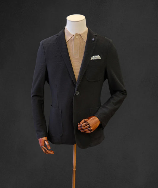 Super Stretch Travel Jacket - Black