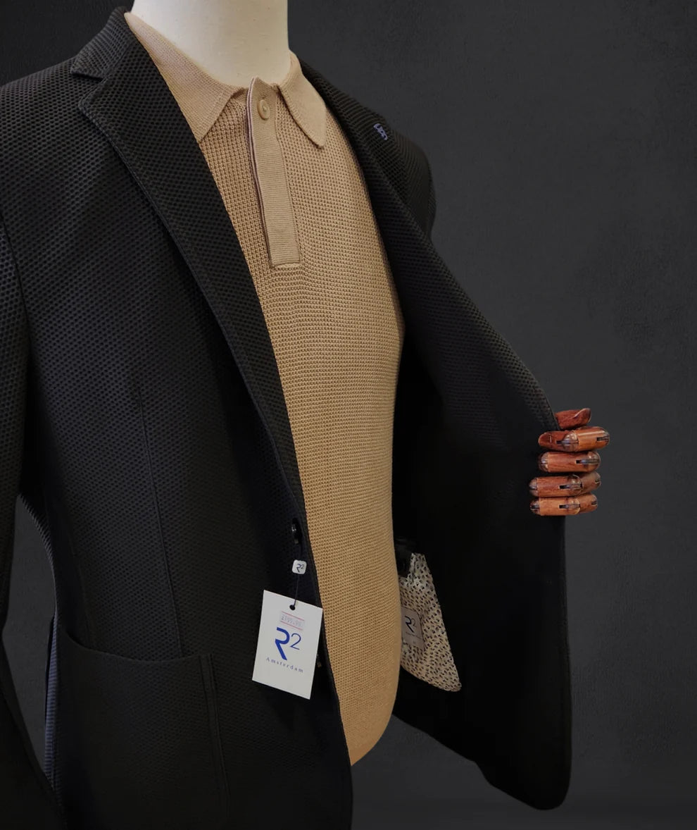 Super Stretch Travel Jacket - Black