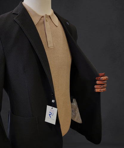 Super Stretch Travel Jacket - Black