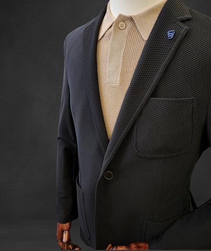 Super Stretch Travel Jacket - Black