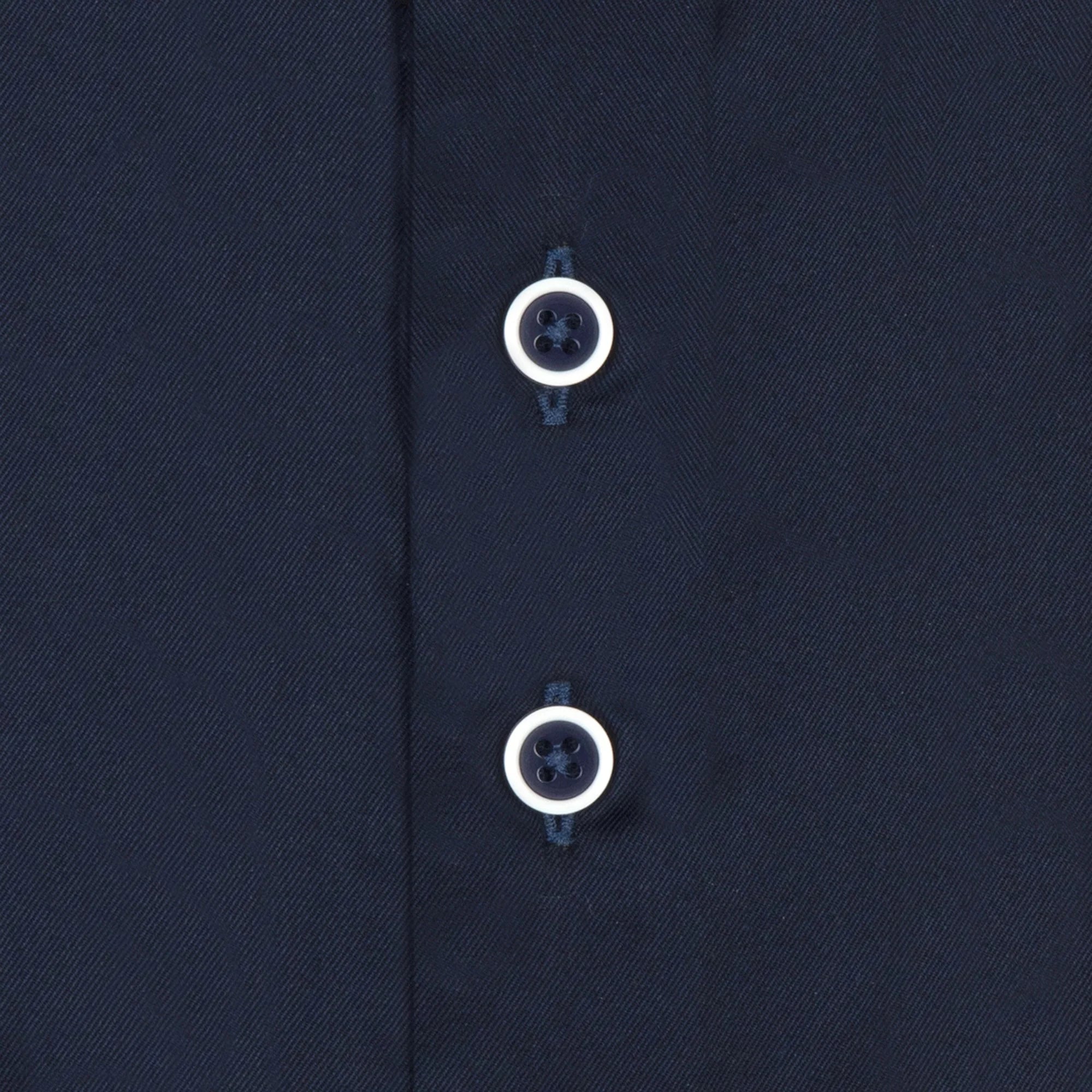 2-Ply Organic Cotton Shirts - Navy