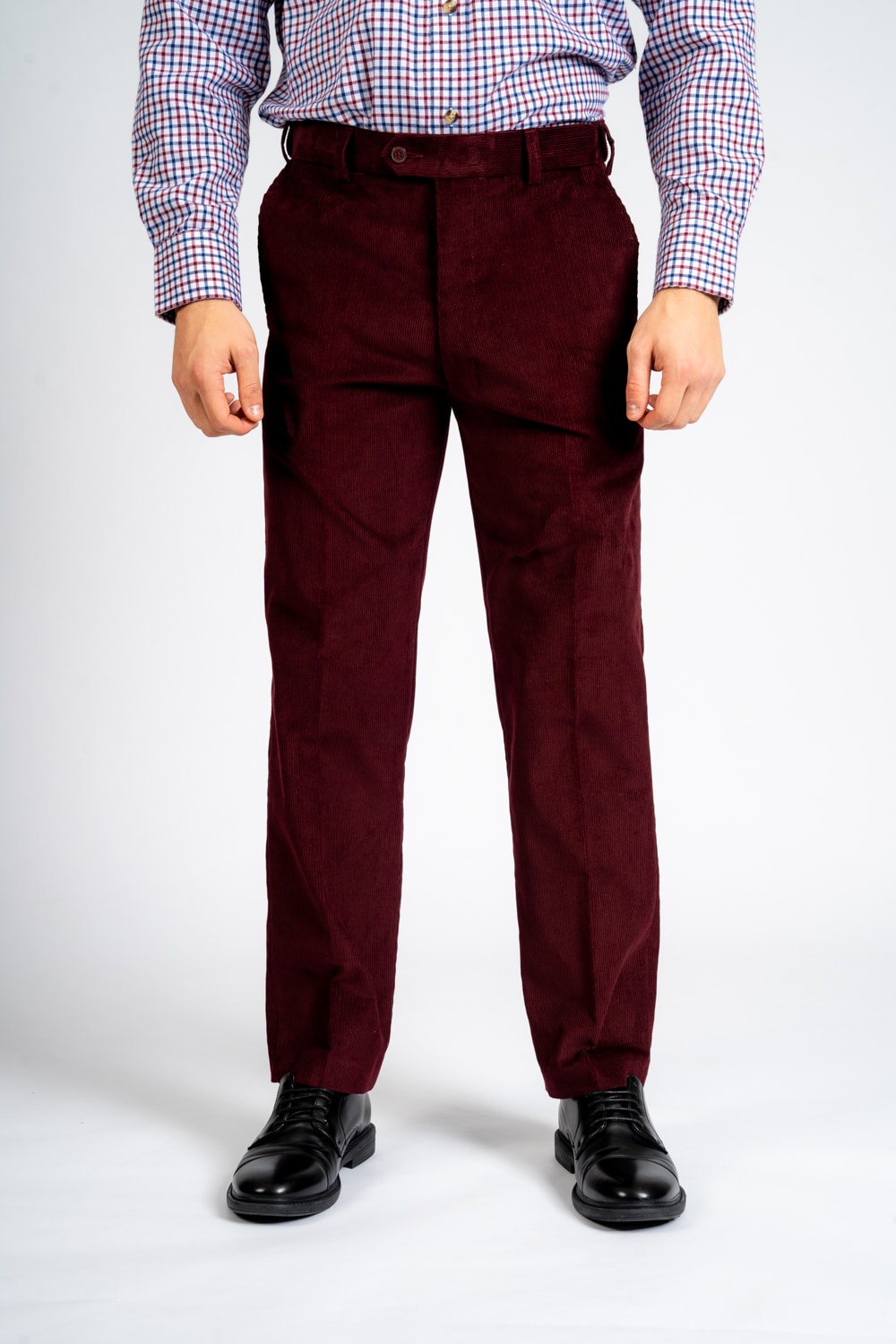 Expand -A- Band Cord Trouser - Wine