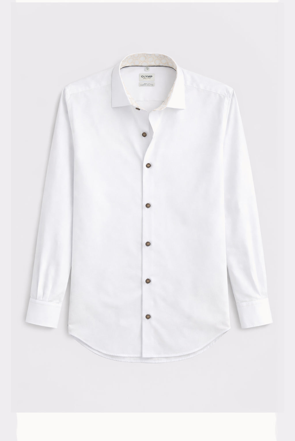 OLYMP Level Five Body Fit Shirt – White | Style 20881400
