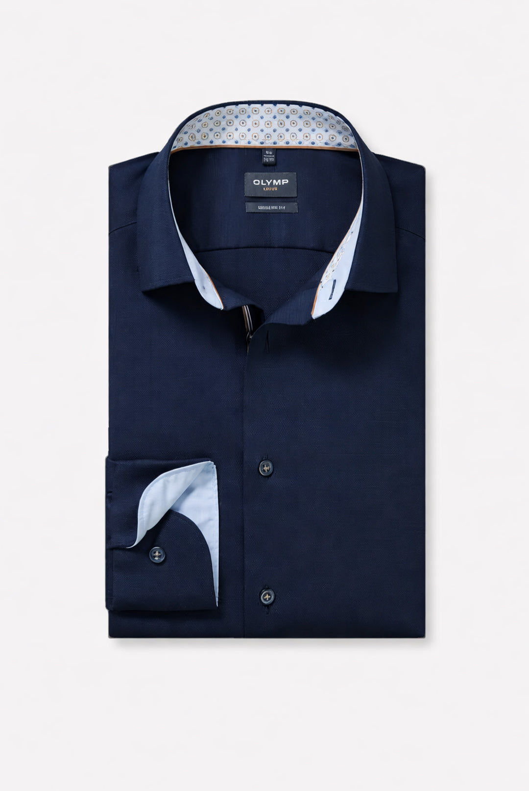 OLYMP Luxor Modern Fit Shirt – Marine | Style 12001418