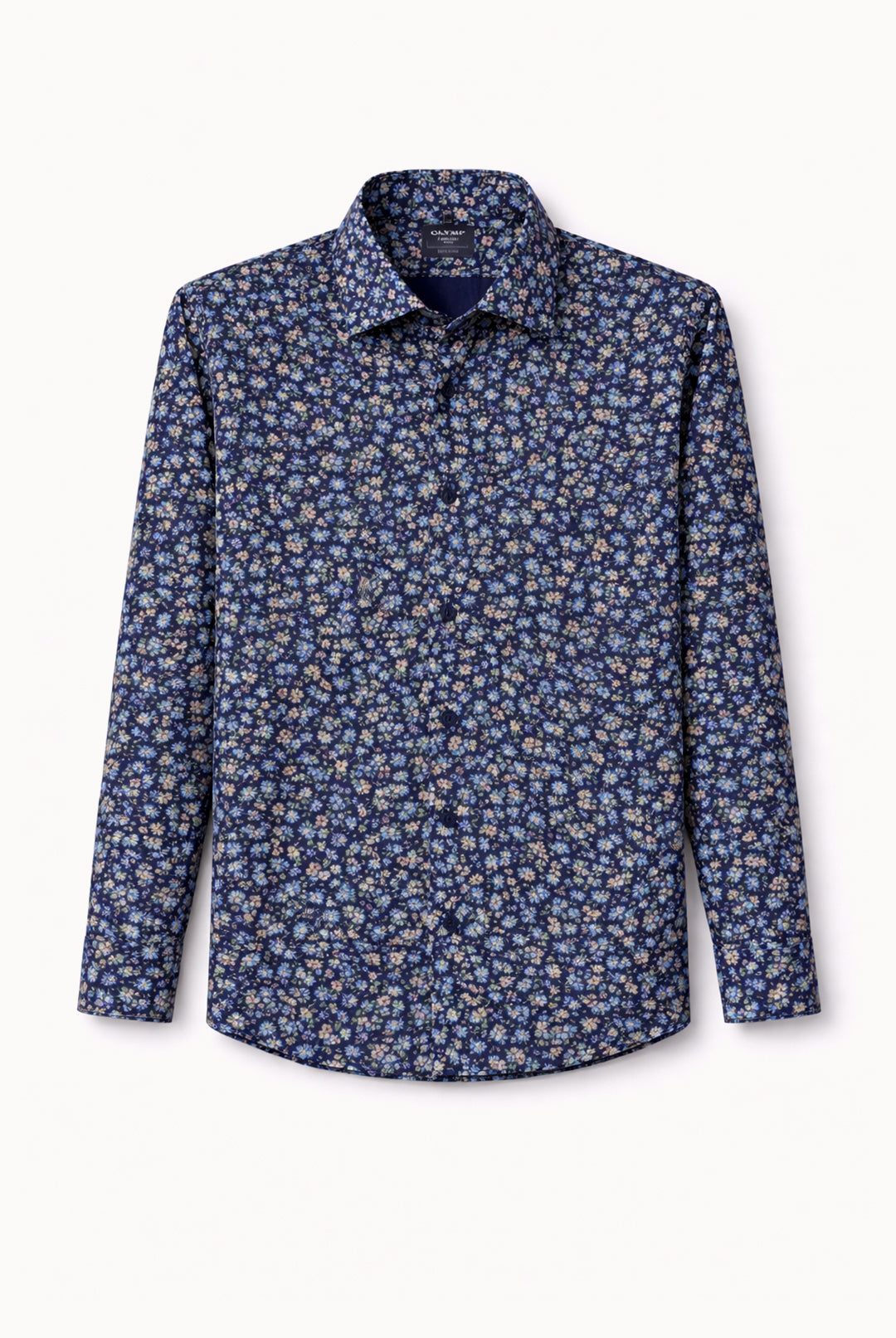 OLYMP Luxor Modern Fit Shirt – Marine Floral | Style 12701418