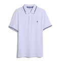 ICONS ORGANIC COTTON TIPPED POLO SHIRT - Bright White