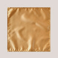 Plain Satin Hankie - Old Gold