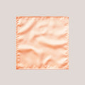 Plain Satin Hankie - Peach