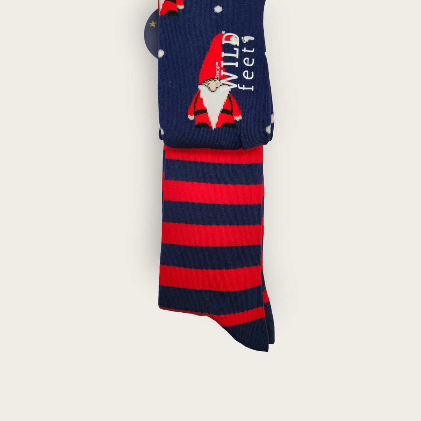 Wild-Feet Novelty Christmas Socks - Santa