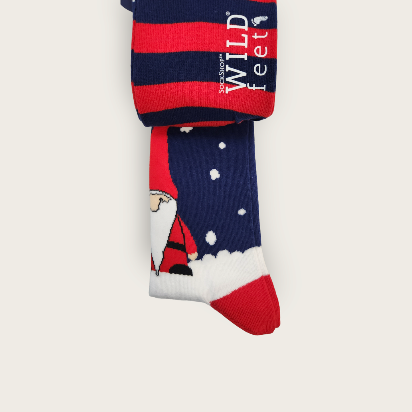 Wild-Feet Novelty Christmas Socks - Santa