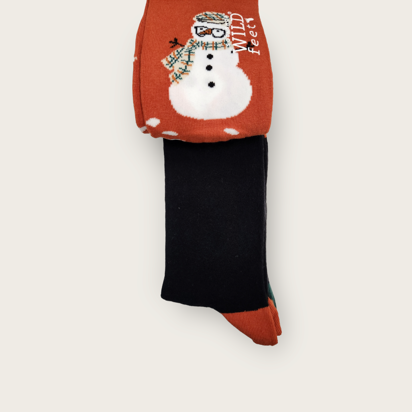 Wild-Feet Novelty Christmas Socks - Snowman