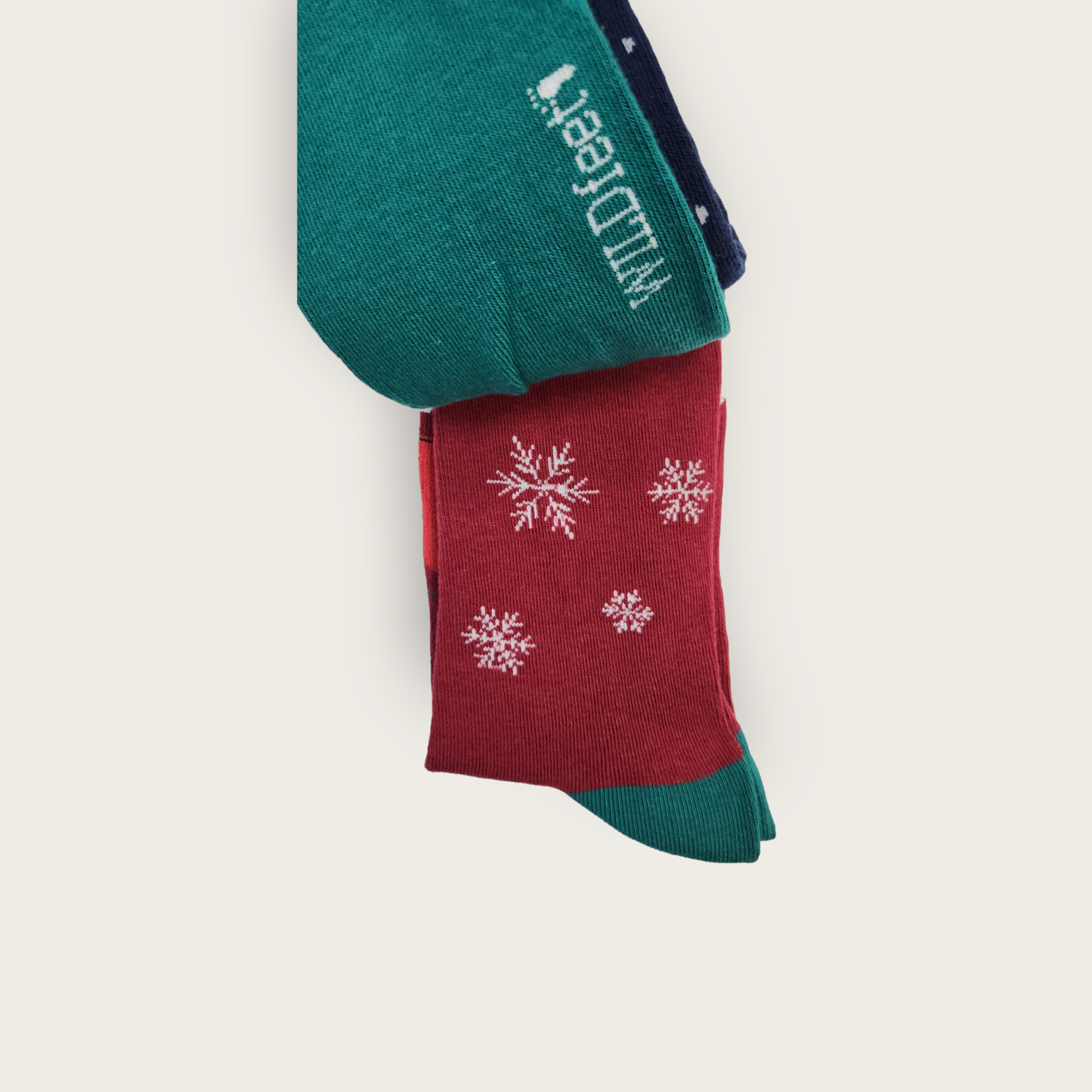 Wild-Feet Novelty Christmas Socks - Red Car