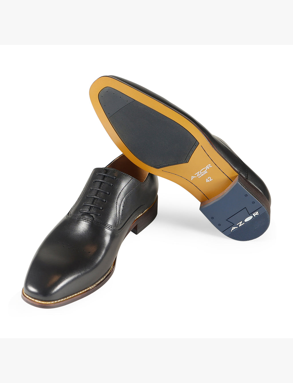 Pompei Leather Shoes - Black