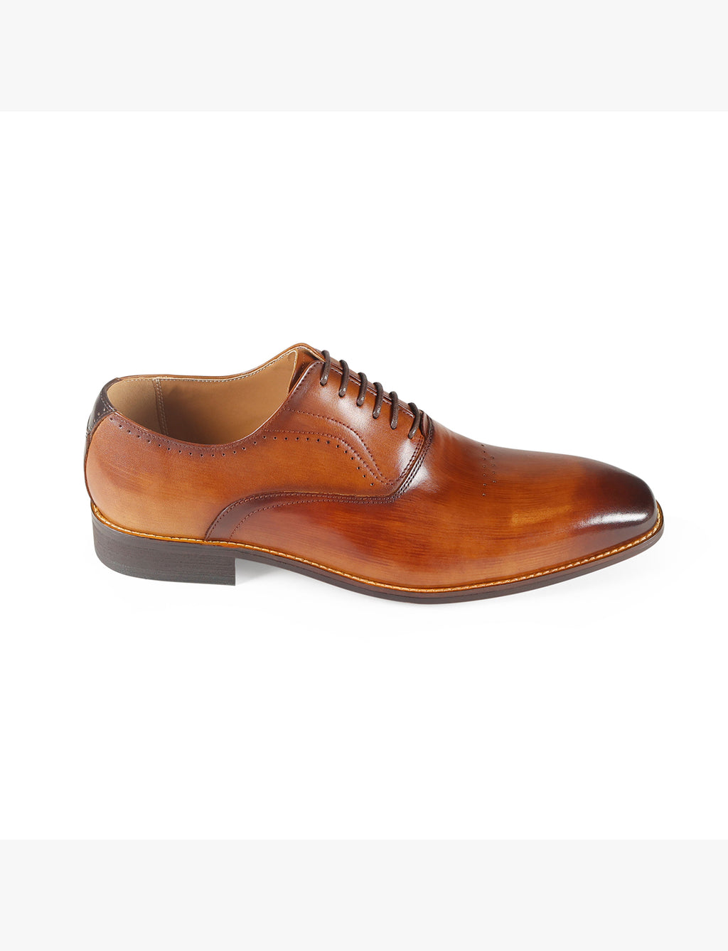 Pompei Leather Shoes - Tan