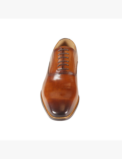 Pompei Leather Shoes - Tan