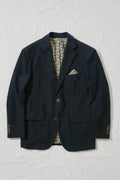 Putnam Suede-Like Soft-Touch Jacket - Navy
