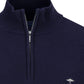 Super-soft Cotton Quarter Zip - Navy