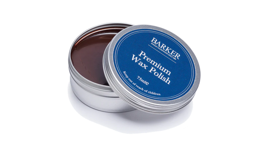 Barker Premium Wax Polish - Dark Brown