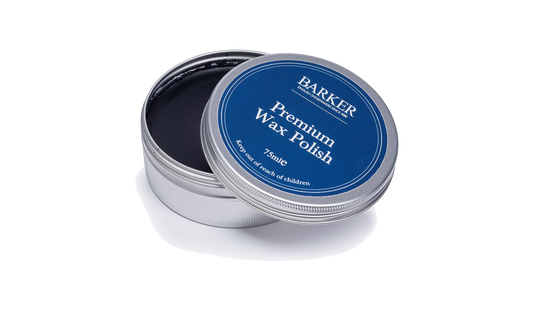Barker Premium Wax Polish - Black