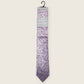 Tie and Hankie Set - Floral Silver and Lilac I169694