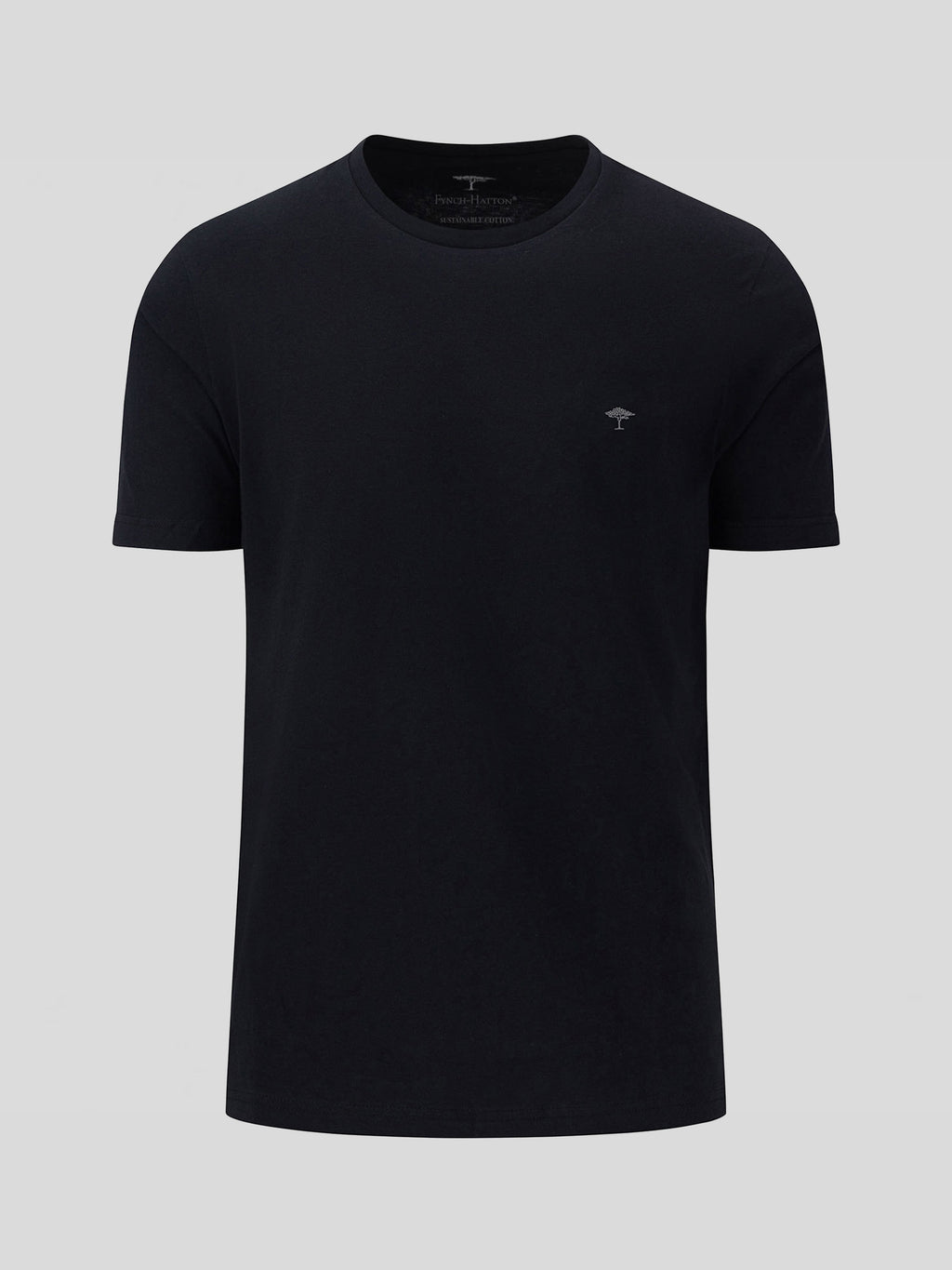 Crew-neck Tee Sustainable Cotton - Black