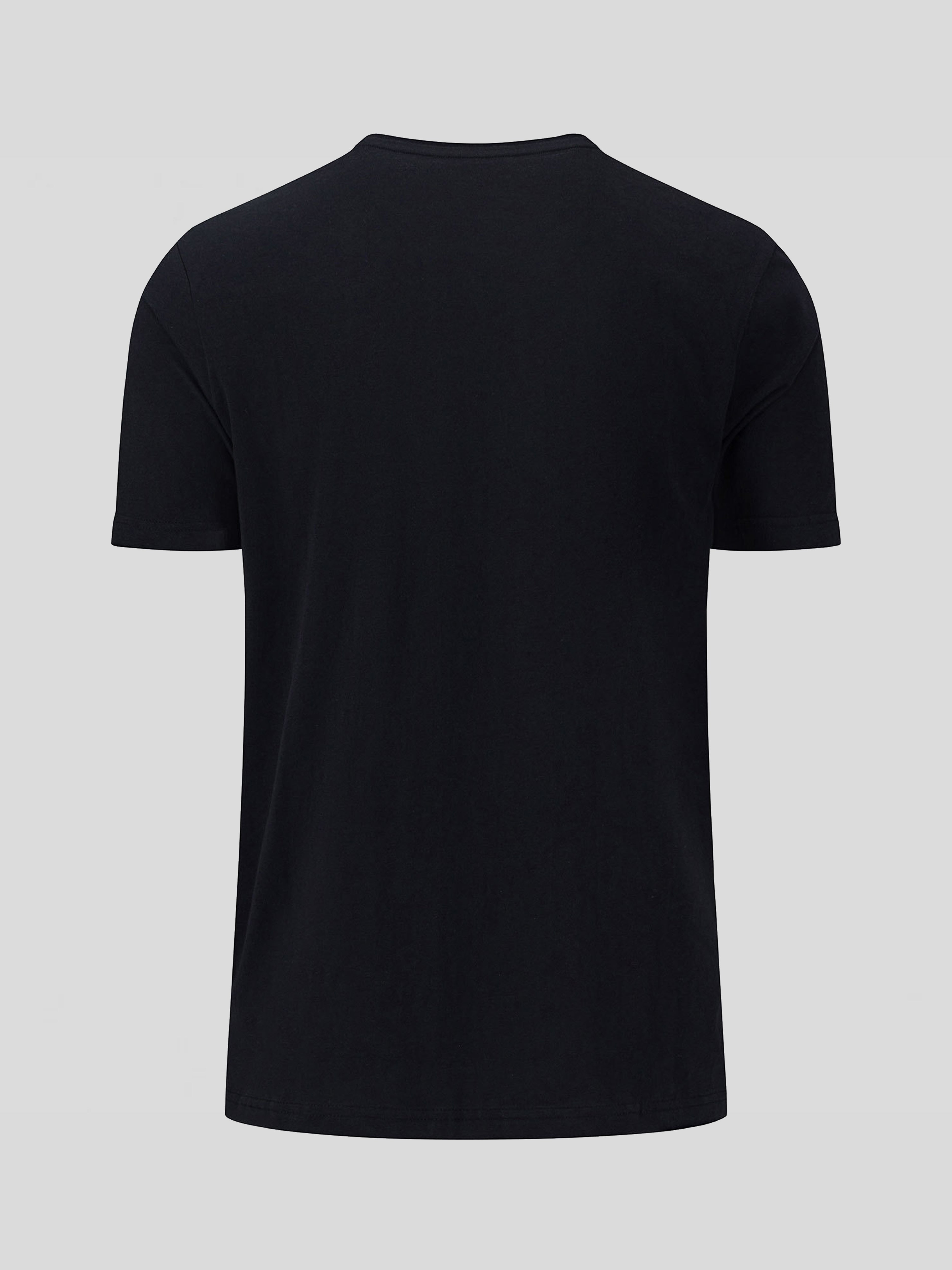 Crew-neck Tee Sustainable Cotton - Black