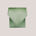 Plain Satin Tie - Sage
