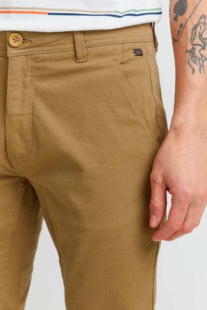 Stretch Slim Chinos - Sand