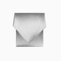 Plain Satin Tie - Silver Grey