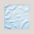 Plain Satin Hankie - Sky