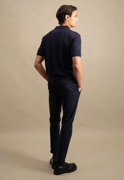 Supima-Cotton Classic Polo - Navy