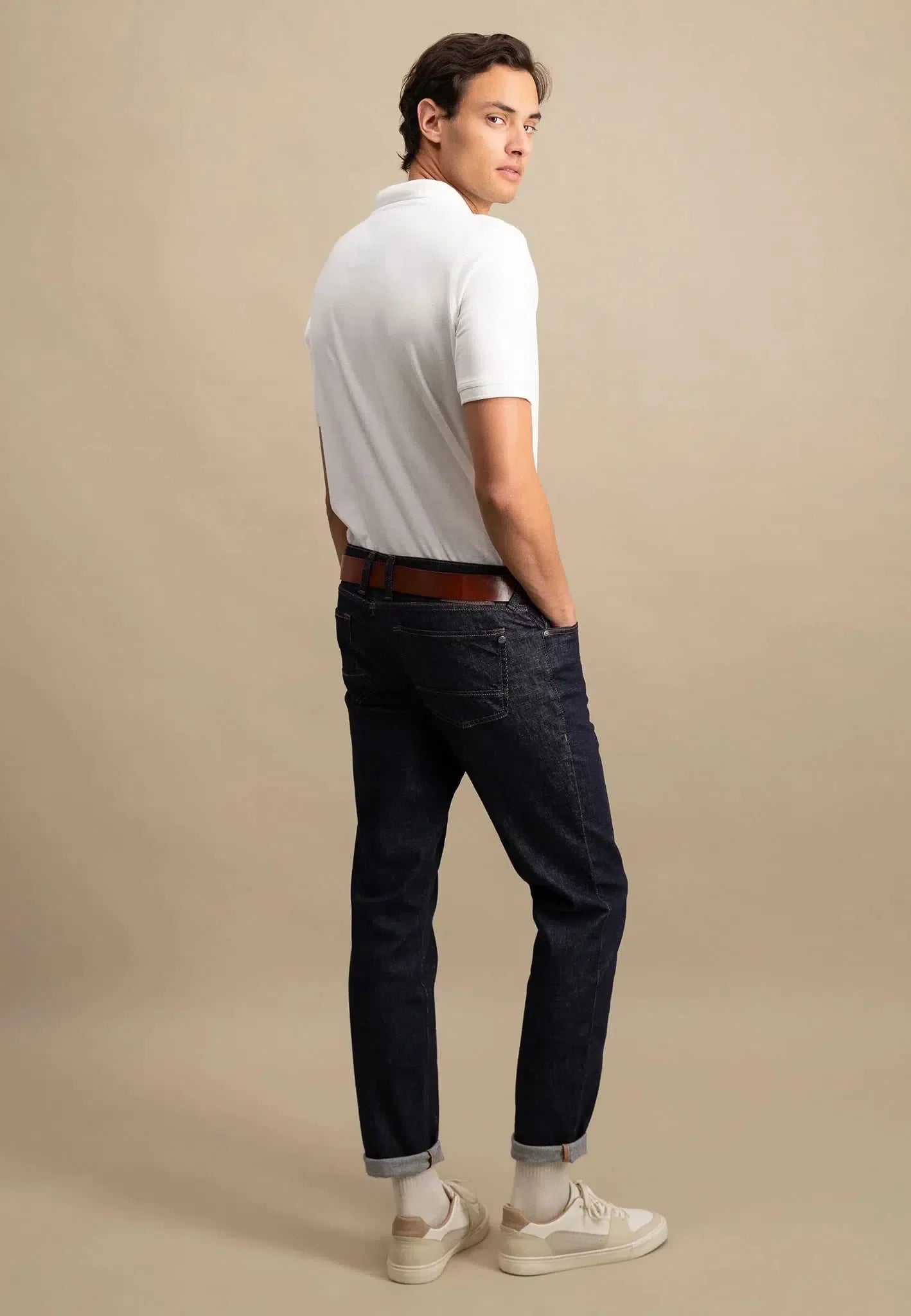Supima-Cotton Classic Polo - White