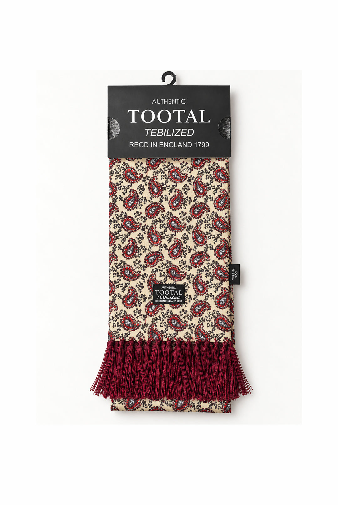 Tootal Paisley Rayon Scarf - Cream TB8201 | 909