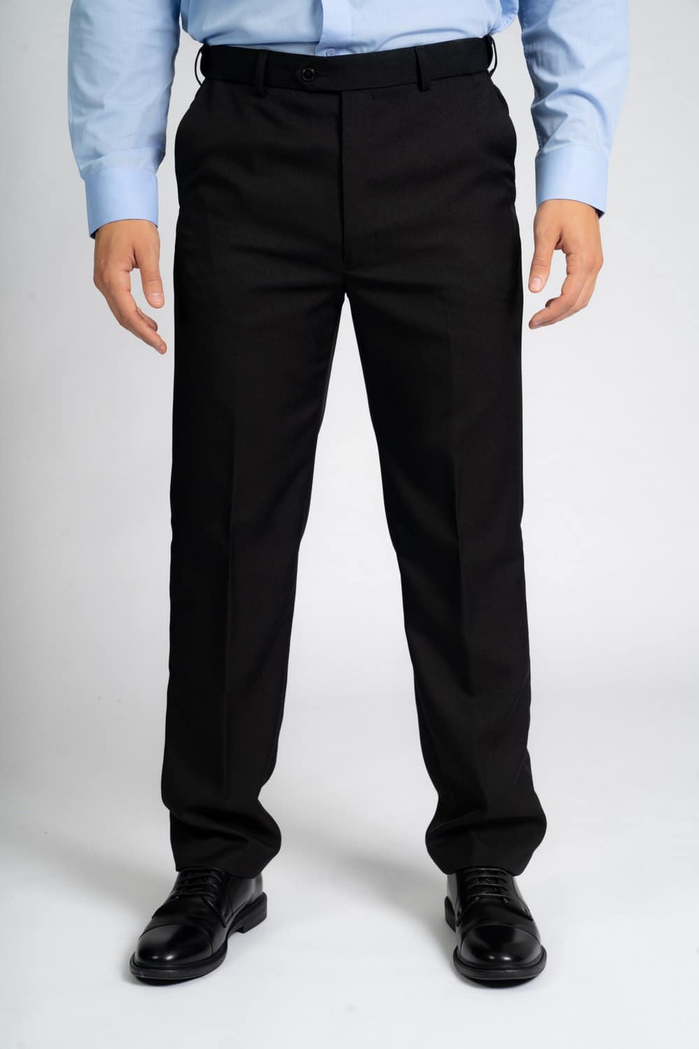 Expand-A-Band Thermal Lined Trouser In Black - King Sizes