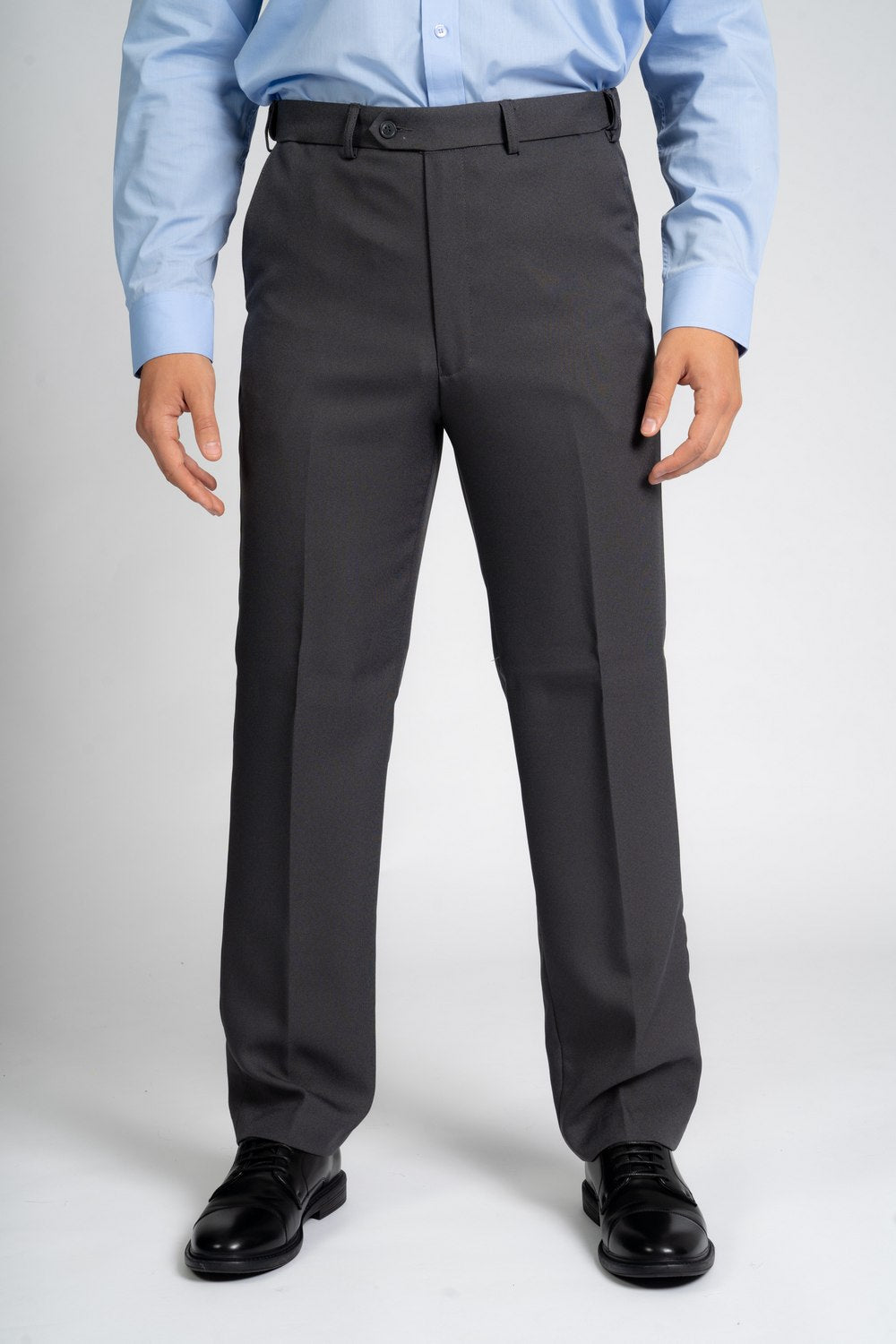 Expand-A-Band Thermal Lined Trouser In Grey - King Size