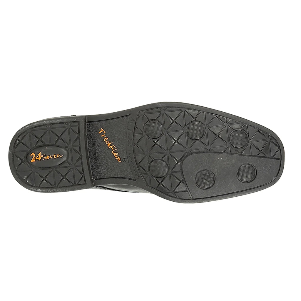 Tredflex Comfort Leather Shoes - Black