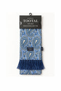 Tootal Paisley Silk Scarf - Sky TV5916 / 268