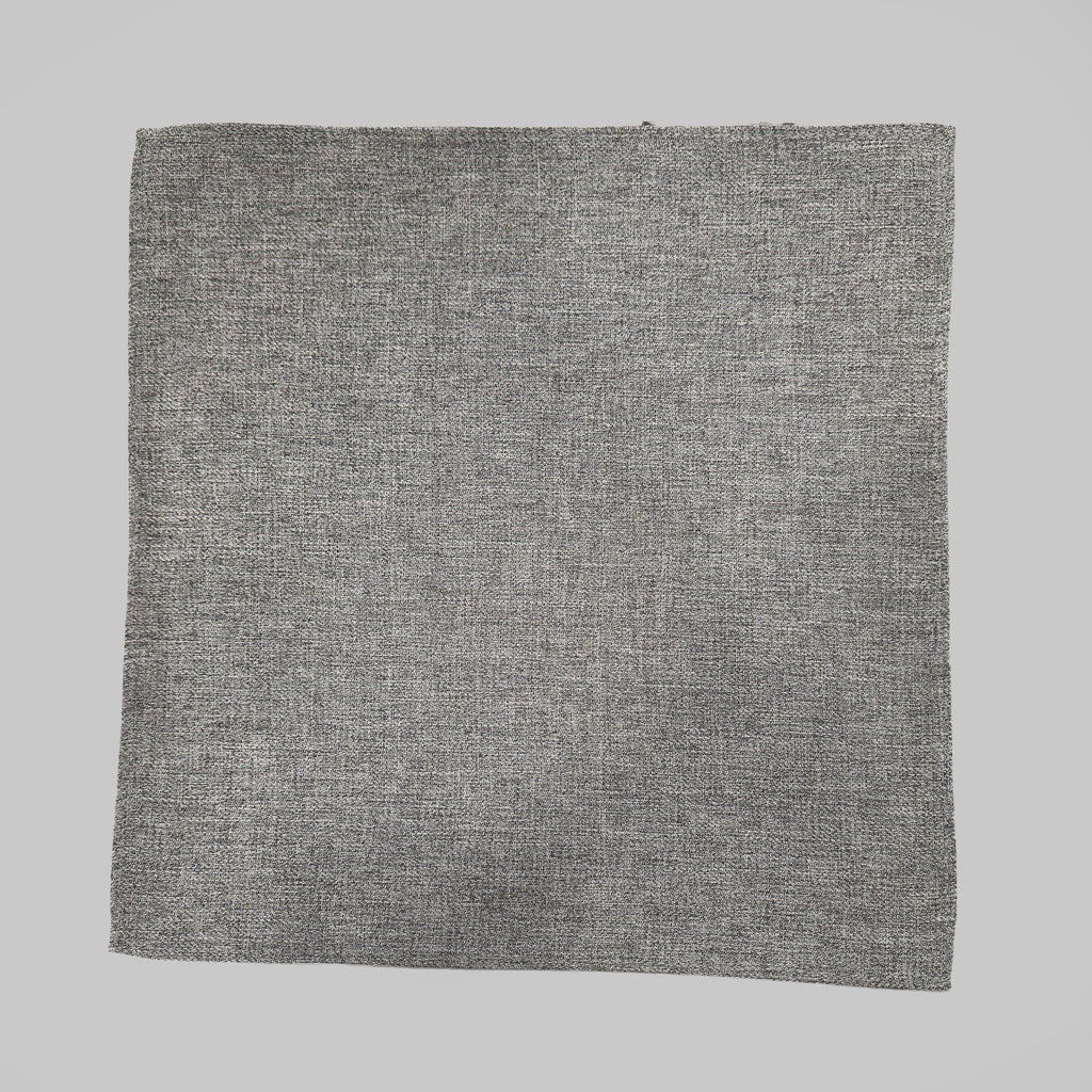 Tweed Tie and Hankie - Light Grey