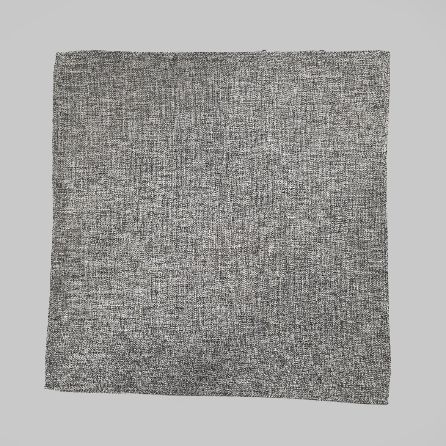 Tweed Tie and Hankie - Light Grey