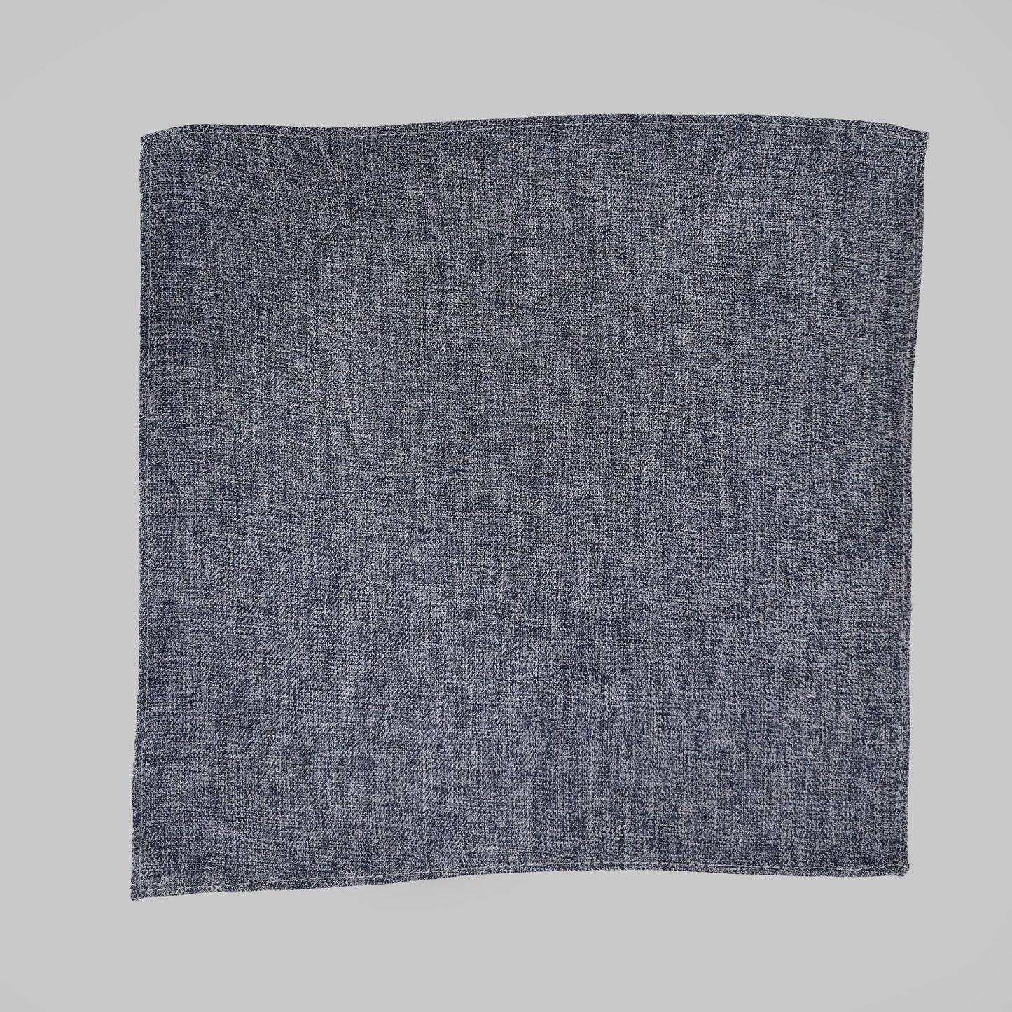 Tweed Tie and Hankie - Navy
