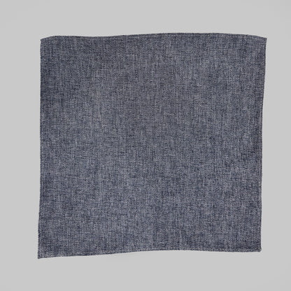 Tweed Tie and Hankie - Navy