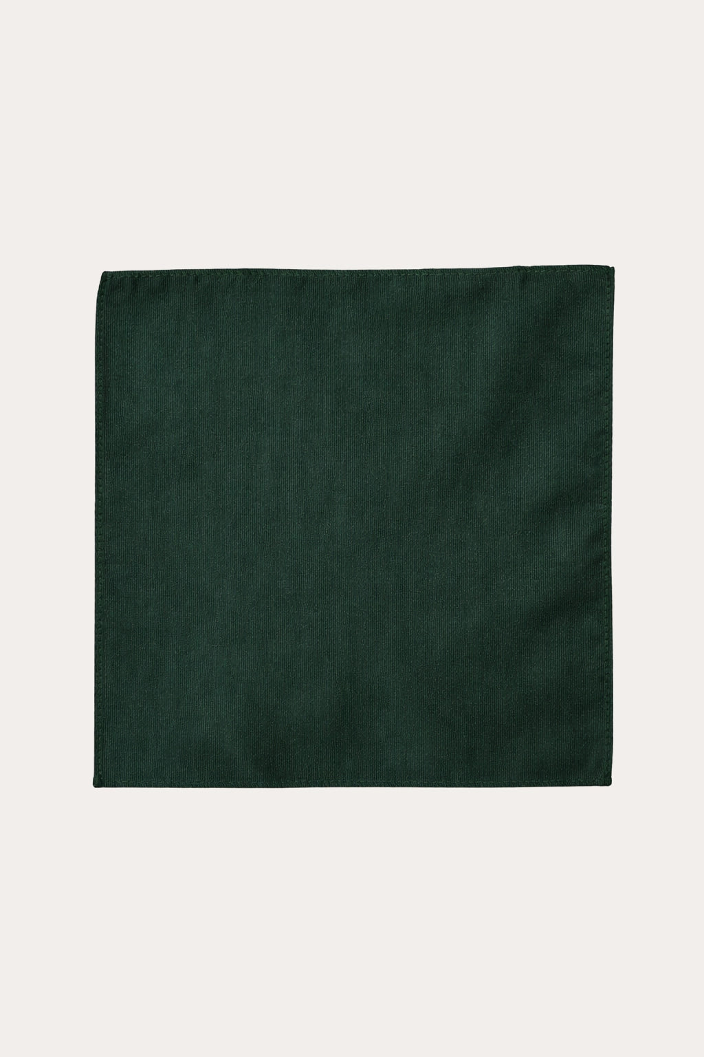 Twill Tie and Hankie Set - Bottle Green