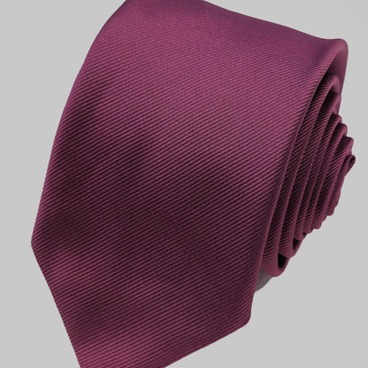 Twill Tie and Hankie Set - Rose