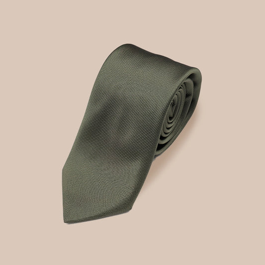 Twill Tie and Hankie Set - Sea Green