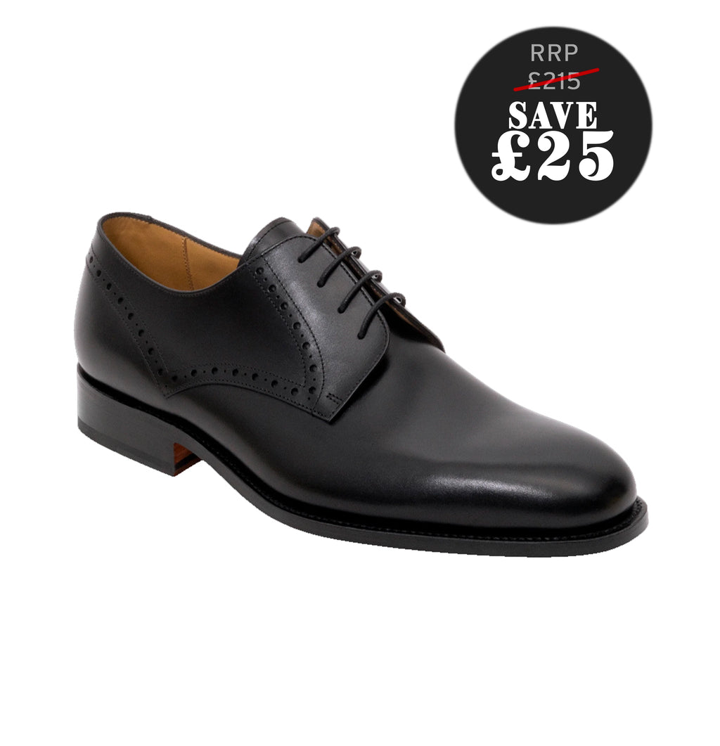 Trent Derby Shoe - Black