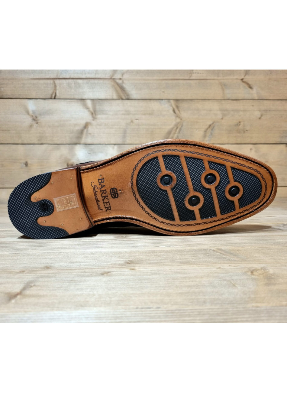 Trent Derby Shoes - Hand Brushed Brown